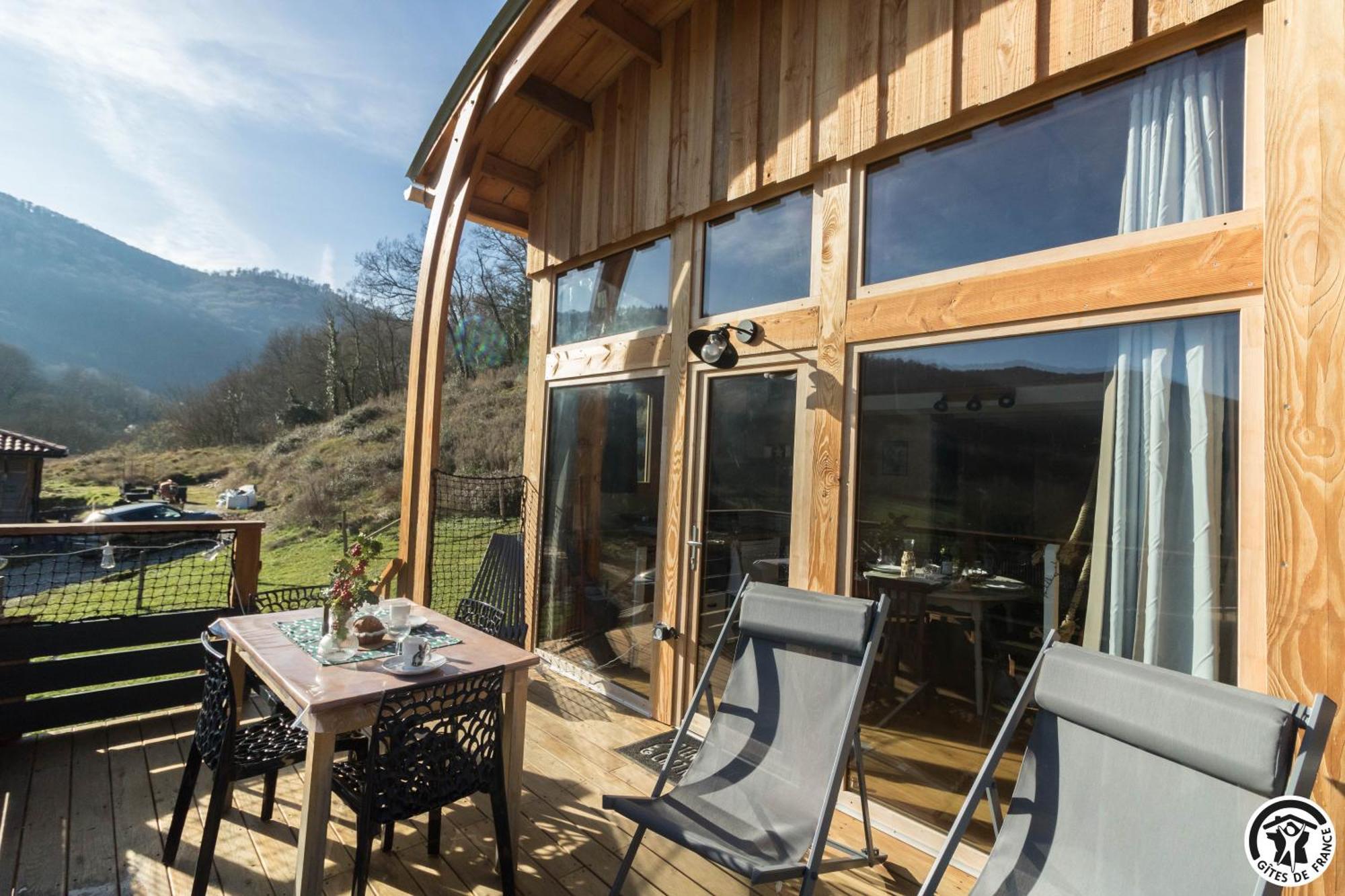 Gite Cabane Insolite Pyrenees Sauveterre-de-Comminges 外观 照片